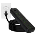 1Pc Power Strip With 6FT Extension
