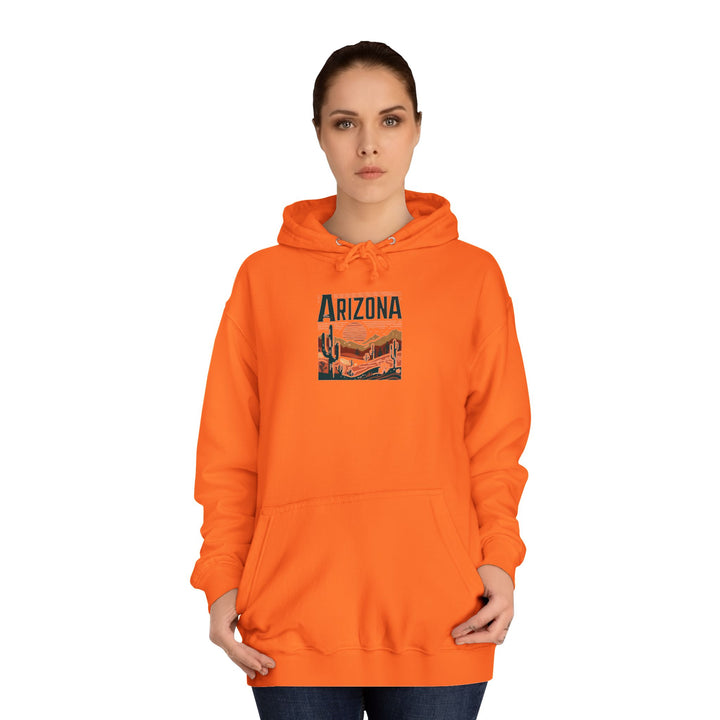 Arizona Hoodie - Unisex College Hoodie