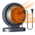 1Pc 380W Portable Heater