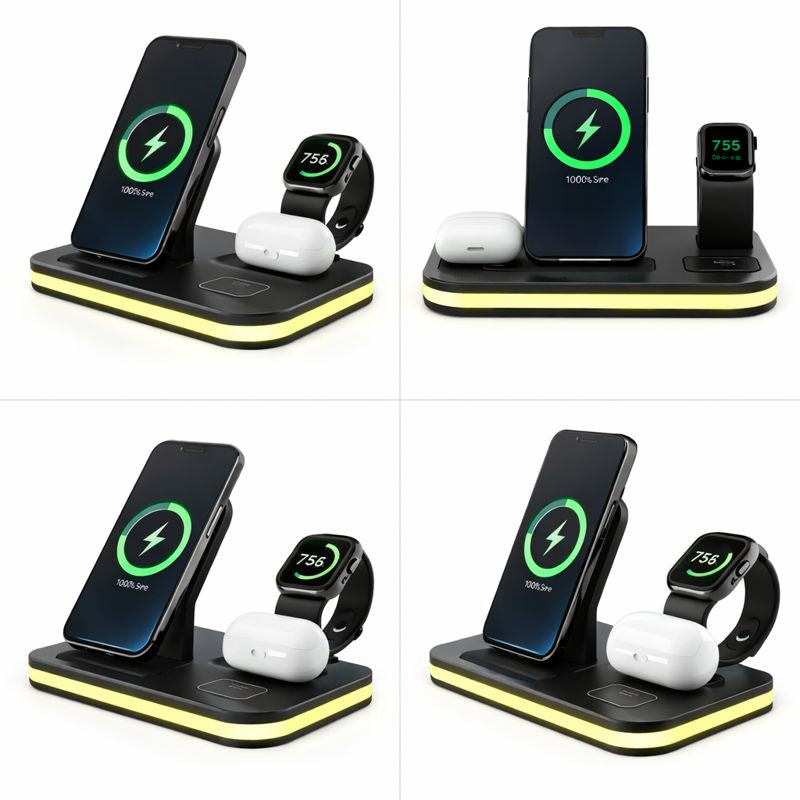 Mobile Phone Wireless Charger Multi-function Universal Adapter