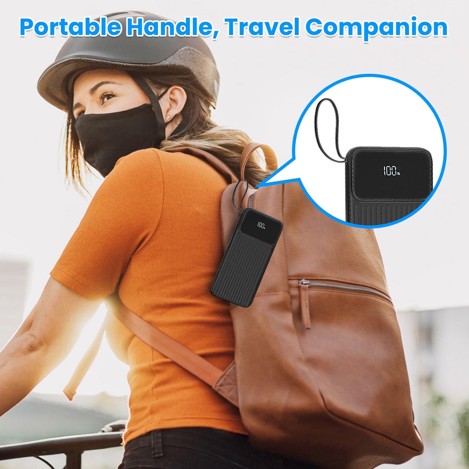 1Pc PD22W Fast Charger 20000mAh