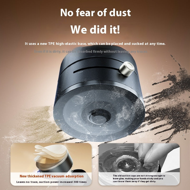 Foldable Magnetic Vacuum Car Phone Holder