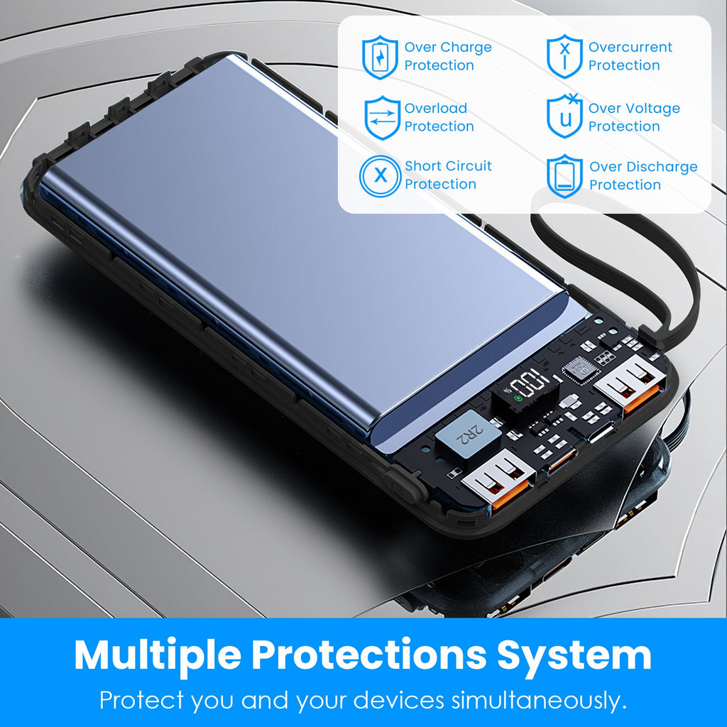1Pc PD22W Fast Charger 20000mAh