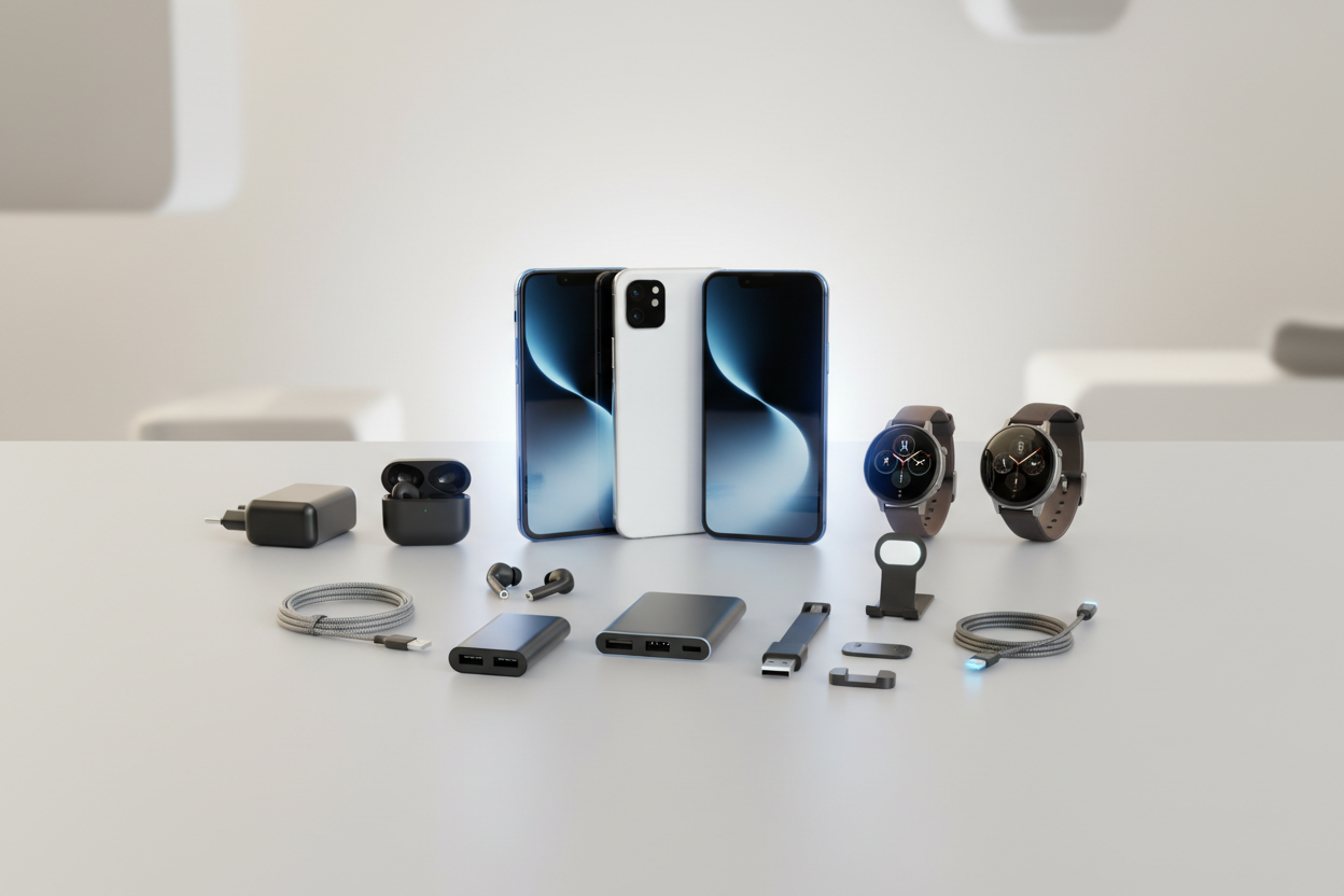 Premium Mobile Electronics Hero Banner